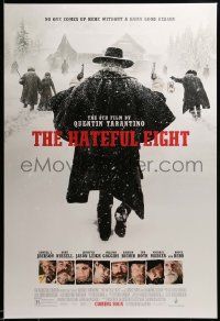 1g404 HATEFUL EIGHT advance DS 1sh '15 Tarantino, Russell, Leigh, Tatum, Jackson, Goggins and cast!