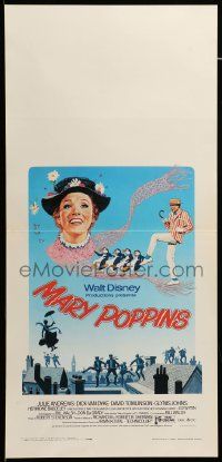 1h483 MARY POPPINS Italian locandina R1980s Julie Andrews in Walt Disney's musical classic