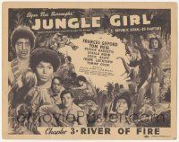 1k245 JUNGLE GIRL chapter 3 TC '41 Frances Gifford, Edgar Rice Burroughs, Republic serial!