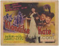 1k261 KLONDIKE KATE TC '43 Tom Neal, Ann Savage ruled miners, gamblers, thieves & adventurers!