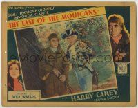 1k789 LAST OF THE MOHICANS chapter 1 LC '32 Harry Carey as Hawkeye, James Fenimore Cooper, rare!