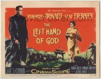 1k279 LEFT HAND OF GOD TC '55 art of priest Humphrey Bogart in Asia with pretty Gene Tierney!