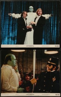 2k999 YOUNG FRANKENSTEIN 2 color 11x14 stills '74 Mel Brooks, Gene Wilder, Peter Boyle, Feldman!