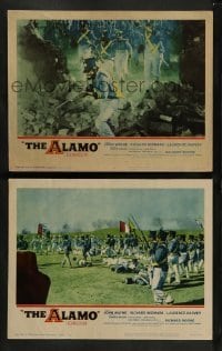 2k746 ALAMO 2 LCs '60 John Wayne & Richard Widmark in the Texas War of Independence!