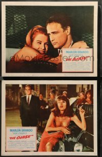 2k773 CHASE 2 LCs '66 Marlon Brando, Jane Fonda, Janice Rule, directed by Arthur Penn!