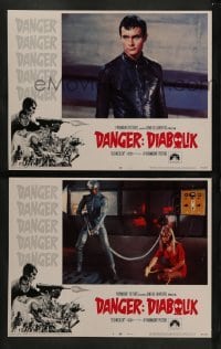 2k785 DANGER: DIABOLIK 2 LCs '68 Mario Bava, John Phillip Law & sexy Marisa Mell!