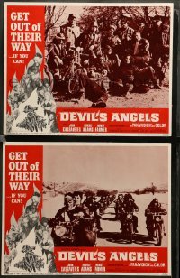 2k788 DEVIL'S ANGELS 2 LCs '67 AIP, Roger Corman, their god is violence, lust the law they live by