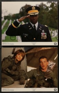 2k096 COURAGE UNDER FIRE 8 color 11x14 stills '96 Denzel Washington, Matt Damon, Philips & Meg Ryan