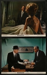 2k117 DETECTIVE 8 color 11x14 stills '68 Frank Sinatra as gritty NYC cop, Jacqueline Bisset!