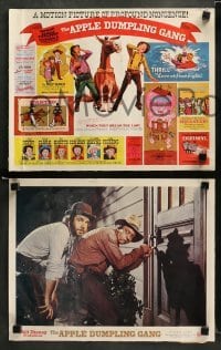 2k514 APPLE DUMPLING GANG 4 LCs '75 Disney, wacky images of Don Knotts & Tim Conway, includes TC!