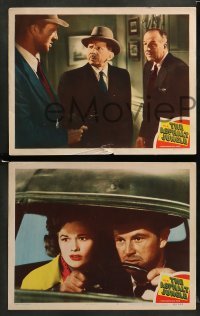 2k460 ASPHALT JUNGLE 5 LCs '50 Sterling Hayden & toughs in John Huston classic film noir!