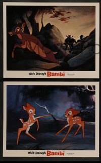 2k625 BAMBI 3 LCs R66 Walt Disney cartoon deer classic, he's with Thumper, Flower & owl!