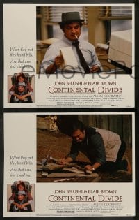 2k092 CONTINENTAL DIVIDE 8 LCs '81 news reporter John Belushi & Blair Brown, Allen Goorwitz!!