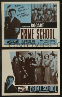 2k100 CRIME SCHOOL 8 LCs R56 Humphrey Bogart, The Dead End Kids turn into tomorrow's killers!