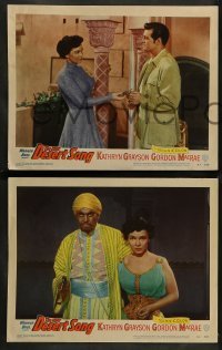 2k415 DESERT SONG 6 LCs '53 great images of sexy Kathryn Grayson, Raymond Massey!