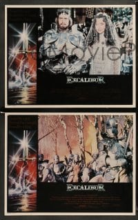 2k651 EXCALIBUR 3 int'l LCs '81 John Boorman directed, Nicholas Clay, Nigel Terry, Cherie Lunghi!