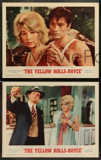 2k345 YELLOW ROLLS-ROYCE 8 LCs '65 Alain Delon, Art Carney & sexy Shirley McLaine!