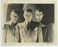 2w481 INVISIBLE STRIPES 8.25x10 still '39 c/u of Humphrey Bogart, George Raft & William Holden!