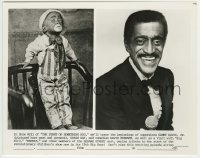 2w820 SAMMY DAVIS JR TV 8x10.25 still '84 wonderful then & now portrait for Start of Something Big!