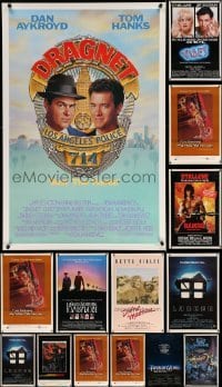 2x147 LOT OF 15 UNFOLDED SINGLE-SIDED 27X40 ONE-SHEETS '80s-90s a variety of cool movie images!