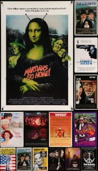 2x125 LOT OF 18 UNFOLDED SINGLE-SIDED MOSTLY 27X41 ONE-SHEETS '80s-90s great movie images!