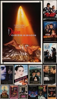 2x120 LOT OF 19 UNFOLDED SINGLE-SIDED MOSTLY 27X41 ONE-SHEETS '80s-90s great movie images!