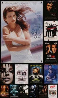 2x140 LOT OF 16 UNFOLDED MOSTLY SINGLE-SIDED 27X40 ONE-SHEETS '90s-10s cool movie images!