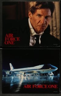 3g759 AIR FORCE ONE 3 LCs '97 President Harrison Ford, Gary Oldman, great image of jet!