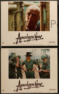 3g678 APOCALYPSE NOW 4 LCs '79 Coppola, Marlon Brando, Robert Duvall, Martin Sheen!