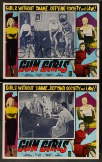 3g796 GUN GIRLS 3 LCs '57 sexy bad girls without shame defying society and law on the loose