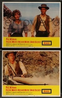 3g559 HOMBRE 7 LCs '66 Paul Newman, Richard Boone, Fredric March, Diane Cilento!