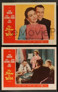 3g323 JOKER IS WILD 8 LCs '57 Frank Sinatra, Mitzi Gaynor, Albert, craps & poker gambling image!