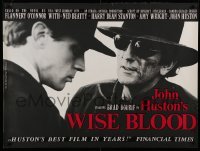 3j542 WISE BLOOD British quad '79 John Huston, Brad Dourif, Ned Beatty, Harry Dean Stanton!