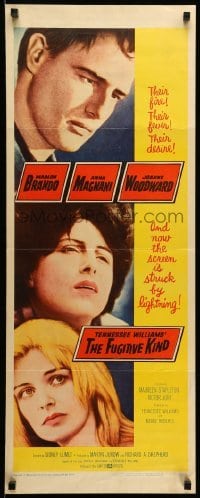 3m555 FUGITIVE KIND insert '60 Marlon Brando, Anna Magnani, Joanne Woodward, Sidney Lumet directed!