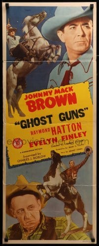 3m561 GHOST GUNS insert '44 western cowboys Johnny Mack Brown, Raymond Hatton!