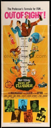 3m807 SON OF FLUBBER insert R70 Walt Disney, art of absent-minded professor Fred MacMurray!