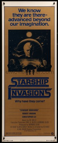 3m833 STARSHIP INVASIONS insert '77 wacky aliens who are advanced beyond our imagination