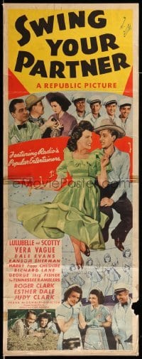 3m863 SWING YOUR PARTNER insert '43 Lulubelle & Scotty, Vera Vague, Dale Evans!