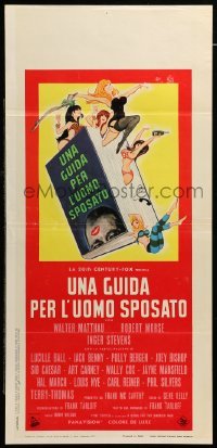 3m274 GUIDE FOR THE MARRIED MAN Italian locandina '67 written by America's most famous swingers!