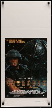 3m367 STARSHIP TROOPERS Italian locandina '98 Paul Verhoeven, based on Robert A. Heinlein!