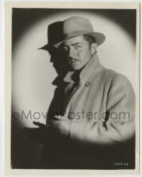 3s082 BENSON MURDER CASE 8x10.25 still '30 best portrait of detective William Powell in spotlight!