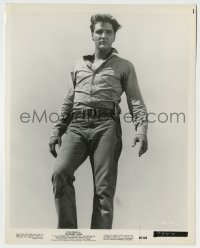 3s261 FLAMING STAR 8x10.25 still '60 full-length cowboy Elvis Presley, directed by Don Siegel!