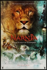 3w189 CHRONICLES OF NARNIA 1sh '05 C.S. Lewis novel, Georgie Henley & Tilda Swinton!