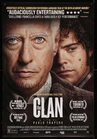 3w193 CLAN DS 1sh '15 Pablo Trapero's crime thriller El clan, Guillermo Francella, Peter Lanzani!