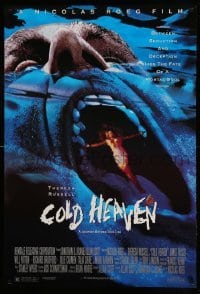 3w200 COLD HEAVEN 1sh '92 Nicolas Roeg, Mark Harmon, really wild girl in mouth image!