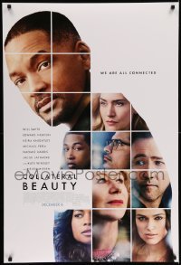 3w201 COLLATERAL BEAUTY advance DS 1sh '16 Will Smith, Norton, Knightley, we are all connected!