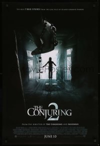 3w208 CONJURING 2 advance DS 1sh '16 James Wan, Vera Farmiga, completely creepy horror image!