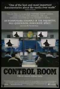 3w210 CONTROL ROOM 1sh '04 documentary on news coverage of the war in the Middle East!