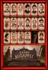 3w354 GRAND BUDAPEST HOTEL style C int'l advance DS 1sh '14 Ralph Fiennes, F. Murray Abraham!