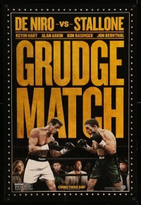 3w364 GRUDGE MATCH teaser DS 1sh '13 Robert De Niro & Sylvester Stallone in boxing ring!